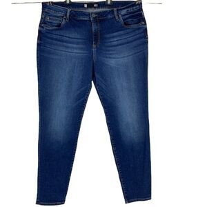 Kut From cloth Diana Stretch skinny leg jeans size 20 W